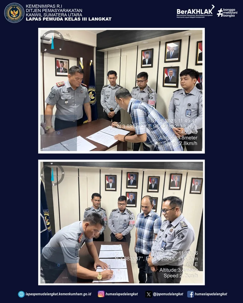 Koperasi Lapas Langkat Jalin Kerjasama dengan PT Araya