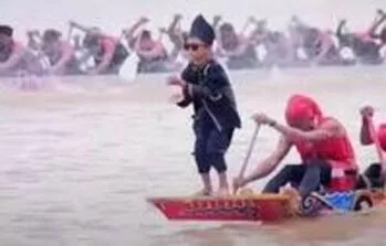 foto/doc: Pacu jalur riau kuantan