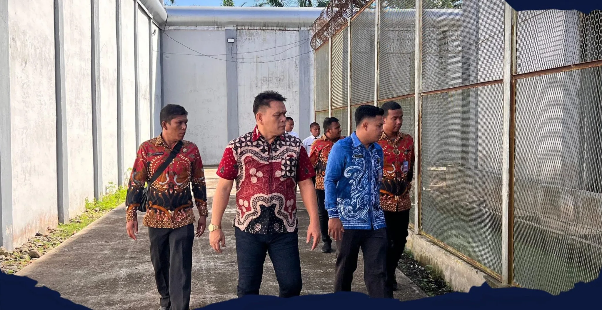 foto/doc : Kalapas Langkat Ajak Petugas dan CPNS Tingkatkan Kewaspadaan, Perketat Pengawasan Brandgang dan Area Rawan