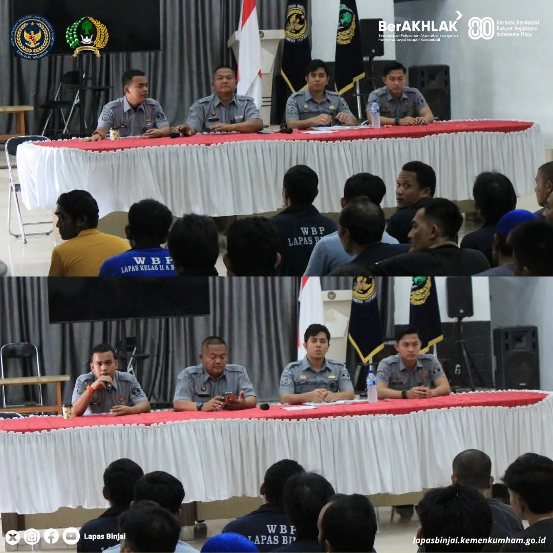 Lapas Kelas IIA Binjai Berikan 100 Matras Tidur untuk Warga Binaan