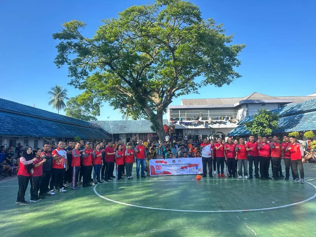 Lapas Tebing Tinggi Peringati HUT RI dengan Pekan Olahraga
