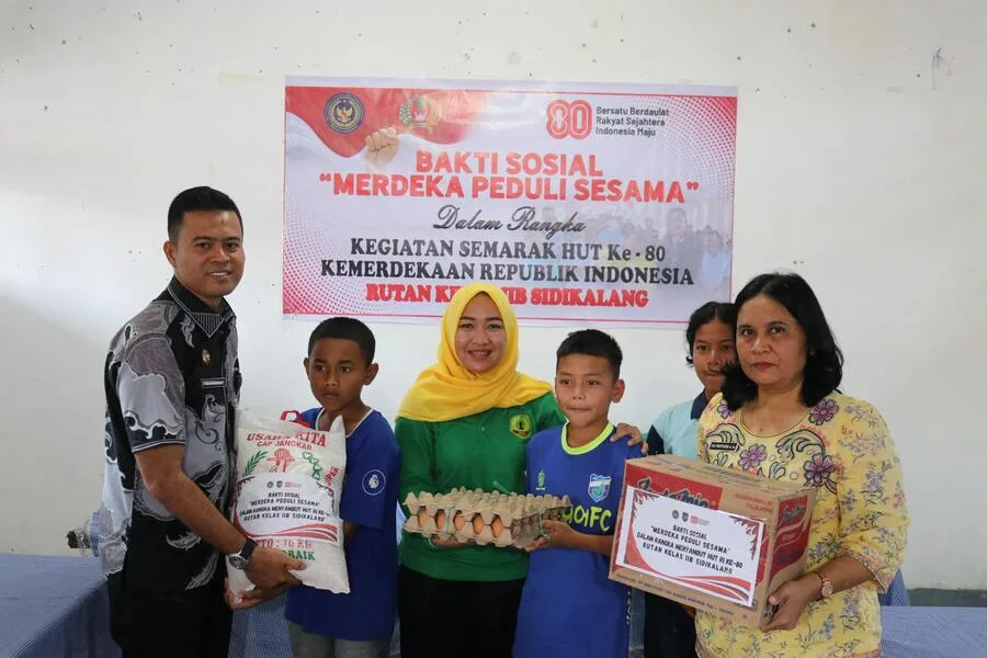 Rutan Sidikalang dan DWP Peduli dengan Panti Asuhan