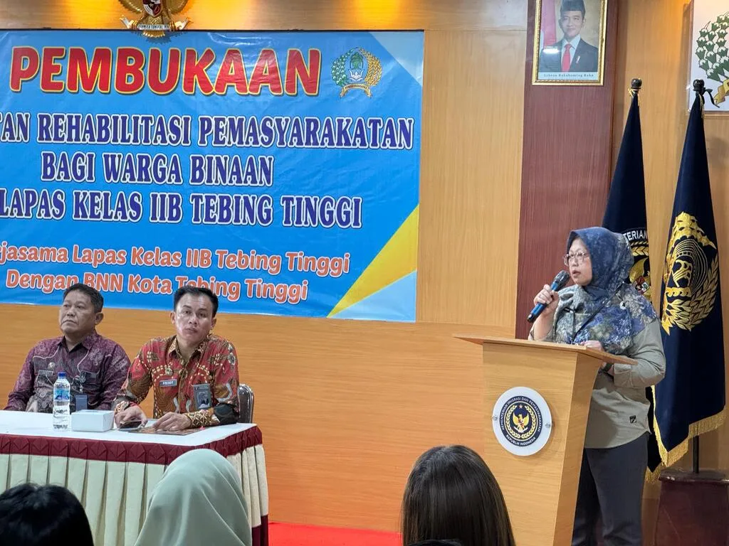 Lapas Tebing Tinggi dan BNNK Tebing Tinggi Luncurkan Program Rehabilitasi Pemasyarakatan