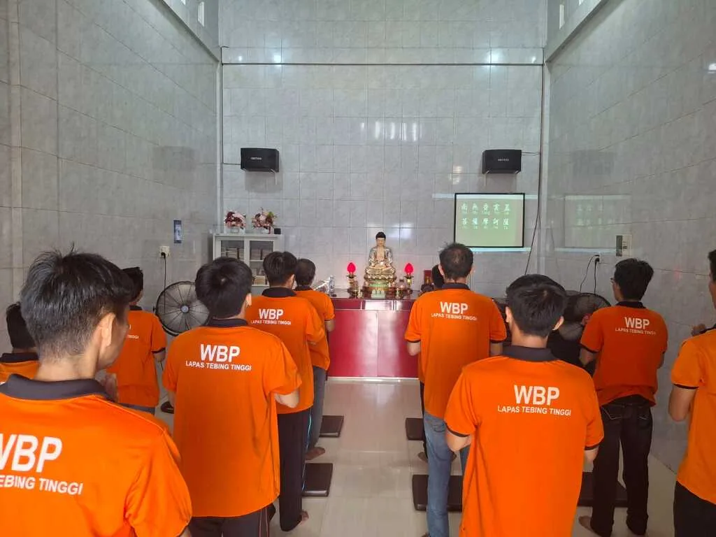 Menyatukan Doa untuk Negeri : Lapas Tebing Tinggi Menggelar Doa Bersama Lintas Agama