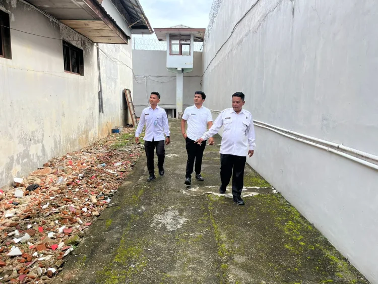 Baginda Nauli Ritonga Pimpin Pengecekan Rutin, Amankan Fasilitas Branggang Lapas