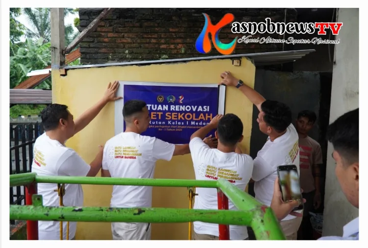 Gebrak ! Rutan Kelas I Medan Luncurkan “Imipas Peduli”, Dorong Kualitas Pendidikan Lewat Perbaikan Infrastruktur