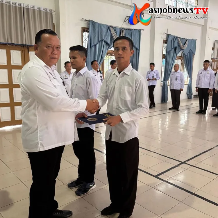 Lapas Padangsidimpuan Pangkas Masa Tahanan 39 Warga Binaan Berprestasi