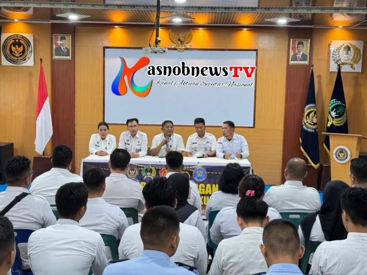 Pastikan Keamanan Internal, 100 Peserta Tes Urine di Lapas Tebing Tinggi Negatif Narkoba