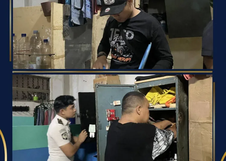 Putus Mata Rantai Halinar, KPLP Rudi Sembiring Gerakkan Razia Kamar Blok Lapas